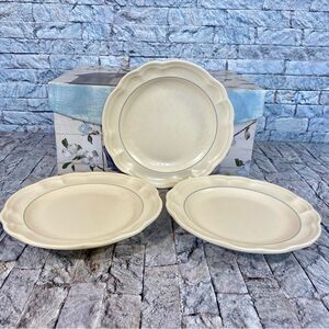 Pfaltzgraff Remembrance Salad Plate Set of 3 w/No Center Design